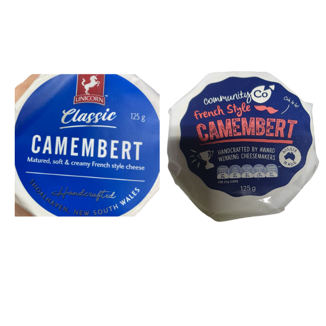 SNOWBRAND AUSTRALIA trading as Unicorn Cheese - Classic Camembert and Community Co French Style Camembert 125g.png