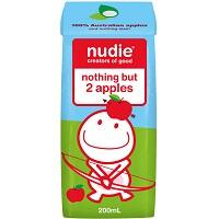 nudie nothing but 2 apples